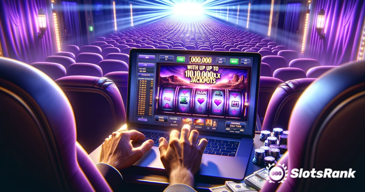 Spilleautomater for ekte penger på nett med opptil 100 000x jackpotter