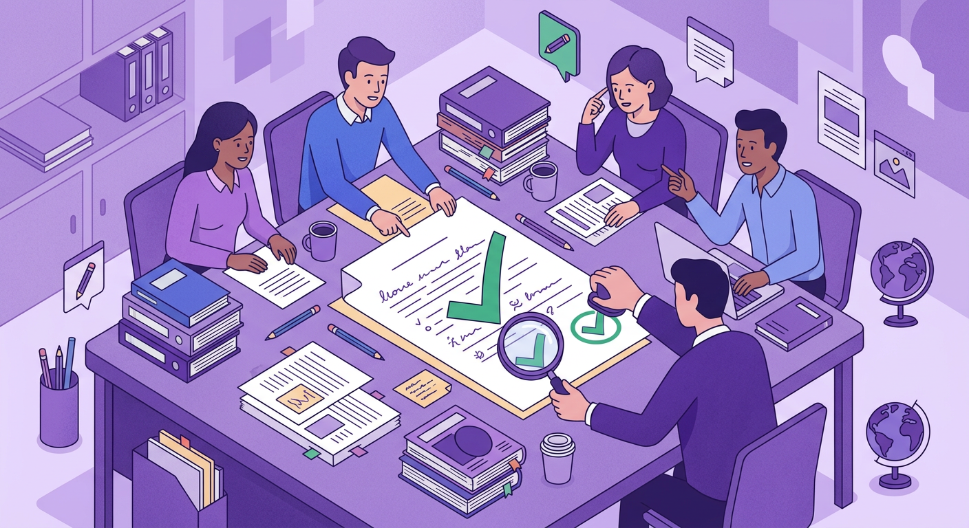 Kontinuerlig gjennomgang og oppdateringer