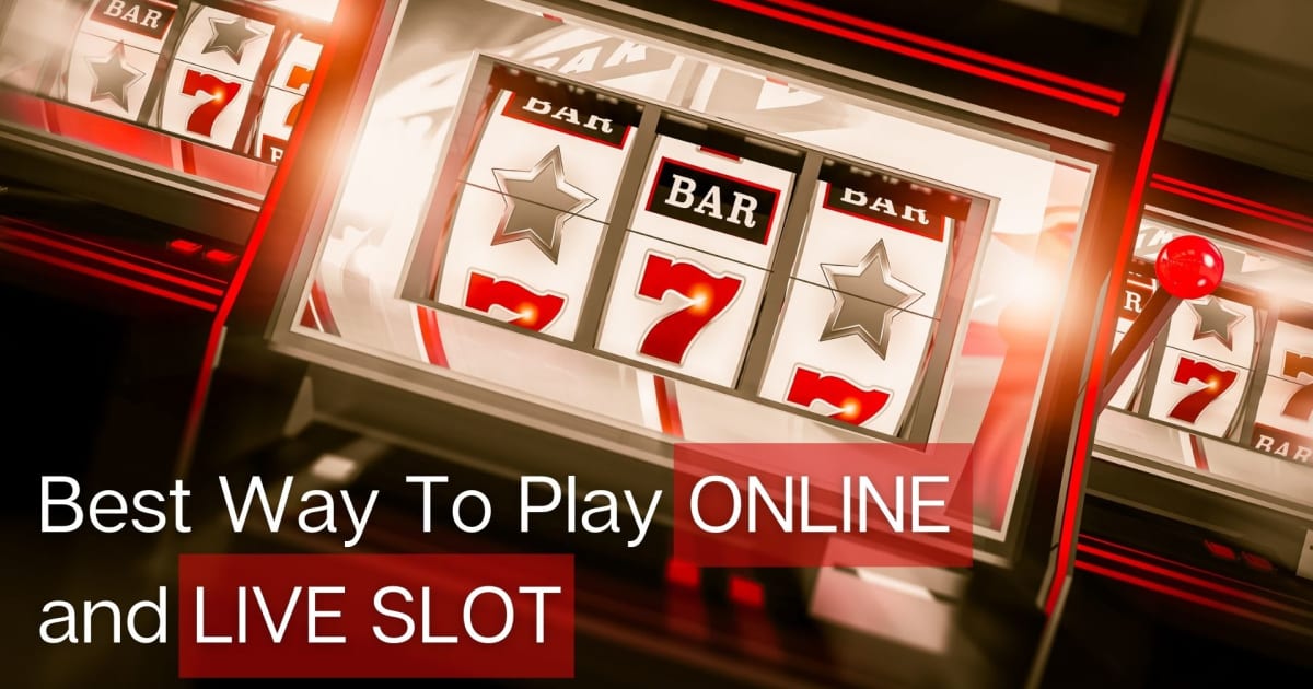 Dette er den beste måten å spille både online og live spilleautomater
