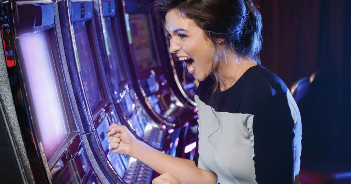 Historien om en kvinne som nesten vant $ 43 millioner i en spilleautomat